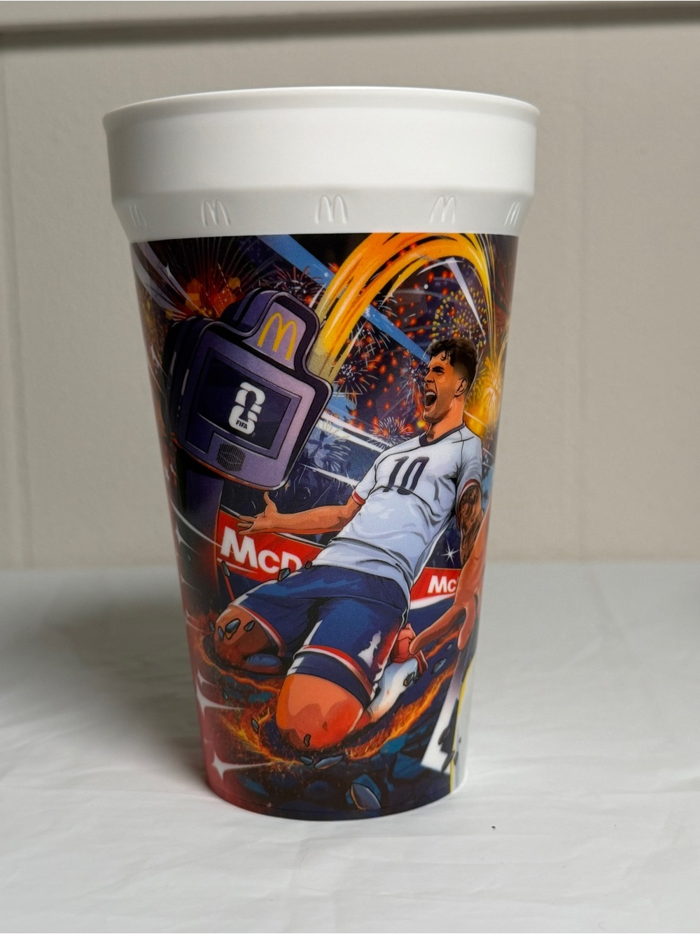 NEW 2026 McDonald's FIFA World Cup Soccer Cups Son Hueng Min Christian Pulisic - Picture 6 of 9